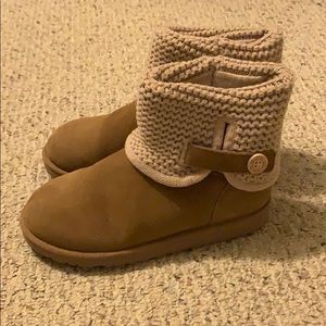 Ugg Tan Girls Sz 5 Women’s Sz 7